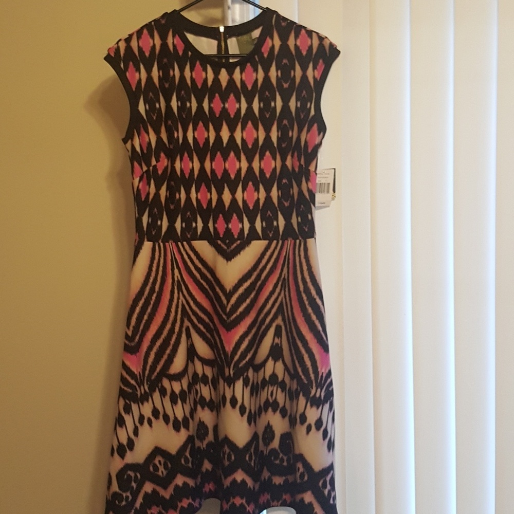 Cute multicolor sleeveless dress